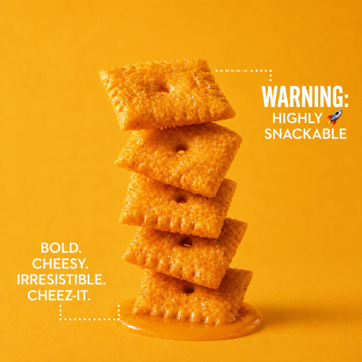 Cosmo Cheese-It Crackers